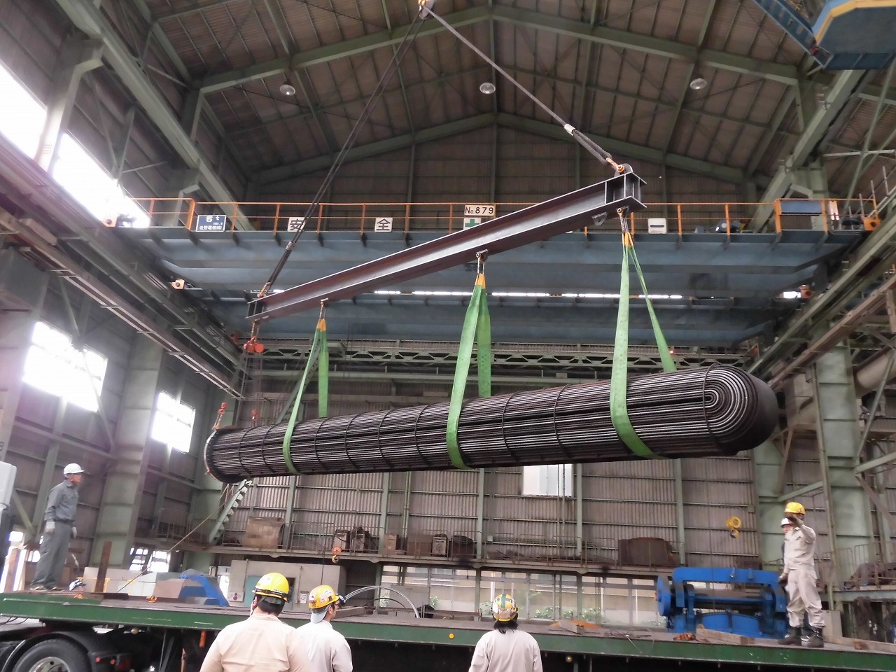 Exceeding 10m U-tube heat exchanger repair services
