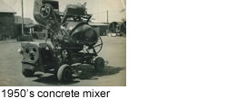 concrete mixer